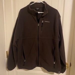 💋Solaris Men’s Brown XL Zip-Up Fleece💋